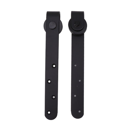Barn Door Hardware Kit Mini Quiet Slide Easy to Install Carbon Steel Sliding Door Pulley Track Kit for Door Closet