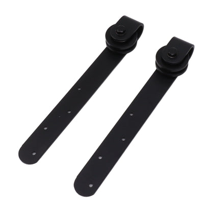 Barn Door Hardware Kit Mini Quiet Slide Easy to Install Carbon Steel Sliding Door Pulley Track Kit for Door Closet