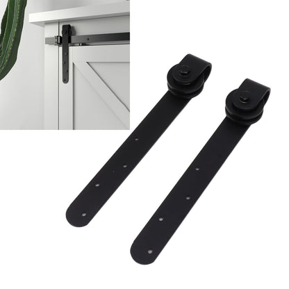 Barn Door Hardware Kit Mini Quiet Slide Easy to Install Carbon Steel Sliding Door Pulley Track Kit for Door Closet