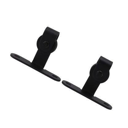 Barn Door Hardware Kit Super Silent Strong Load Bearing Mini Sliding Door Track Roller Kit for Cupboard