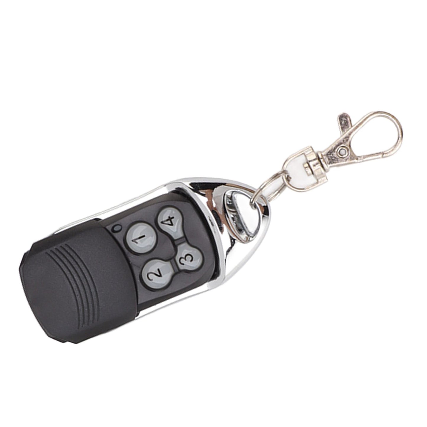 Garage Door Opener Remote Control with Keychain Programmable 4 Button Safe Easy Setup 433.42MHz for Telis 1