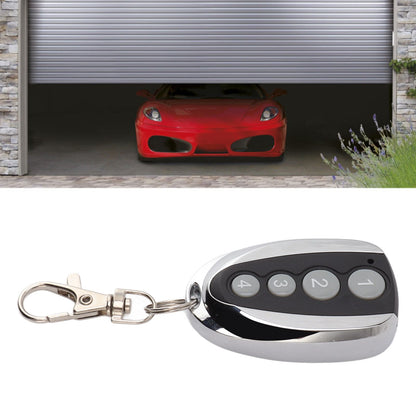 Garage Door Opener Remote Replacement 4 Button Gate Opener Remote with Keychain for Garage Door Openers
