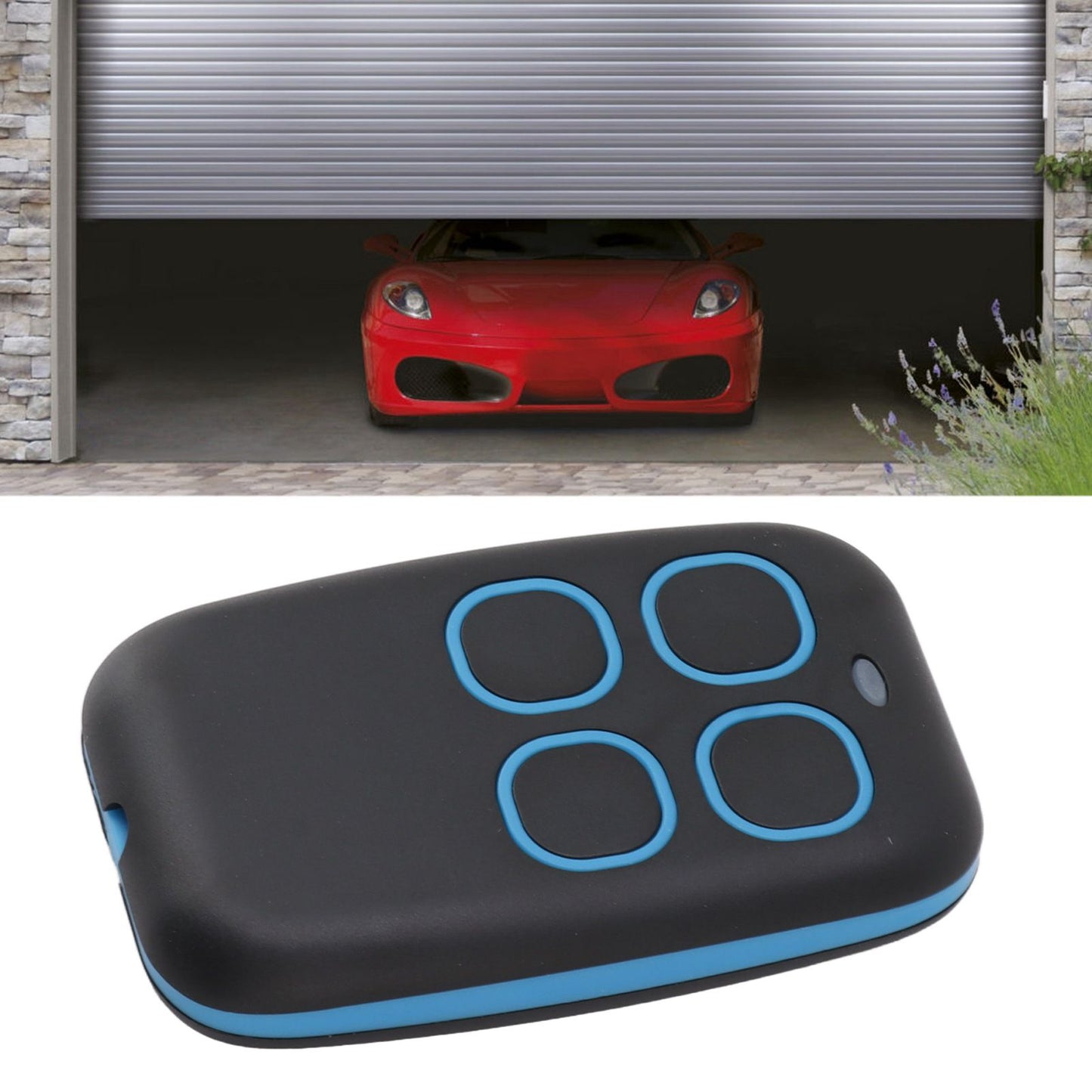 Garage Door Remote Duplicator Strong Sensitivity 4 Button 286MHz‑868MHz Garage Door Remote Controller Duplicator