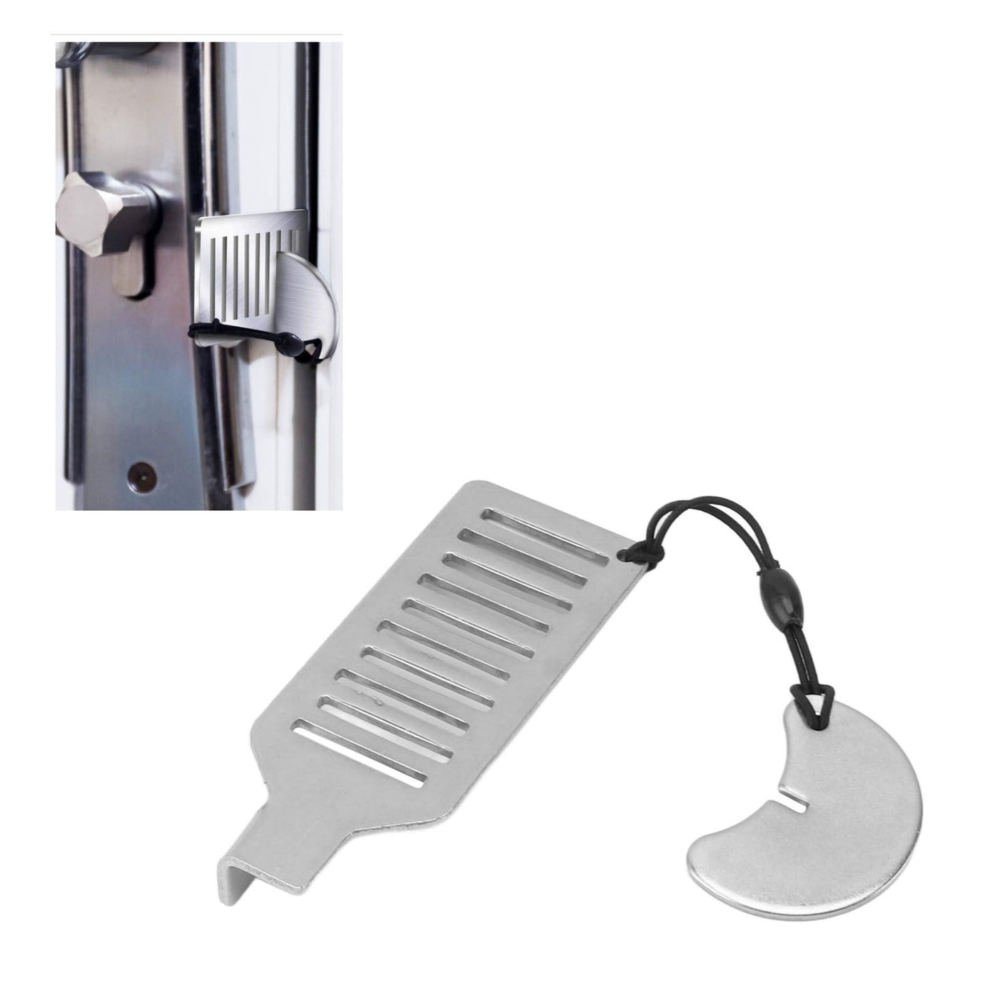 Travel Door Stop Lock Portable Home Security Extra Door Locker for Dormitory Hotel Apartment