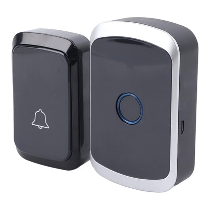 Wireless Doorbell Stable Signal Direct Current ABS Easy To Install Battery Powered Doorbell for Room