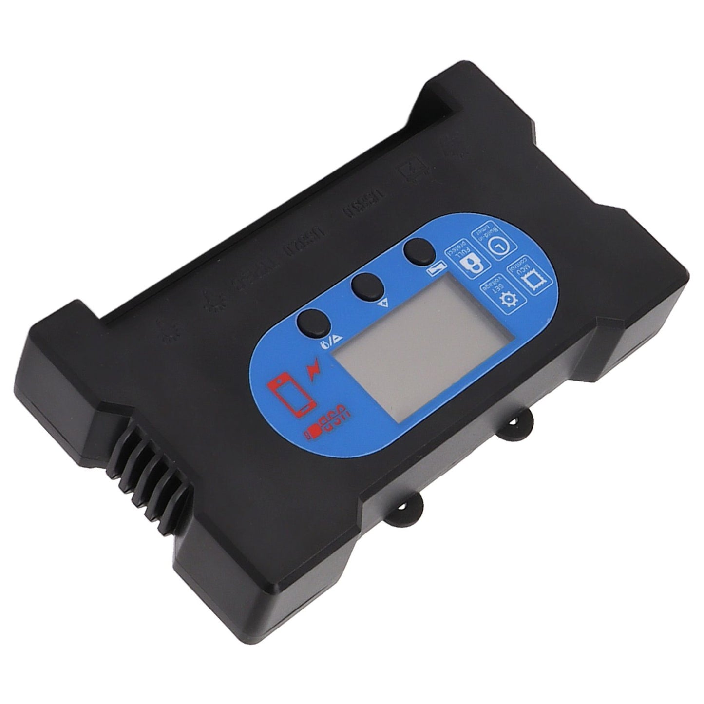 5V Solar Charge Controller Solar Panel Charge Controller with Fast Charging Dual USB Type C Port 30A