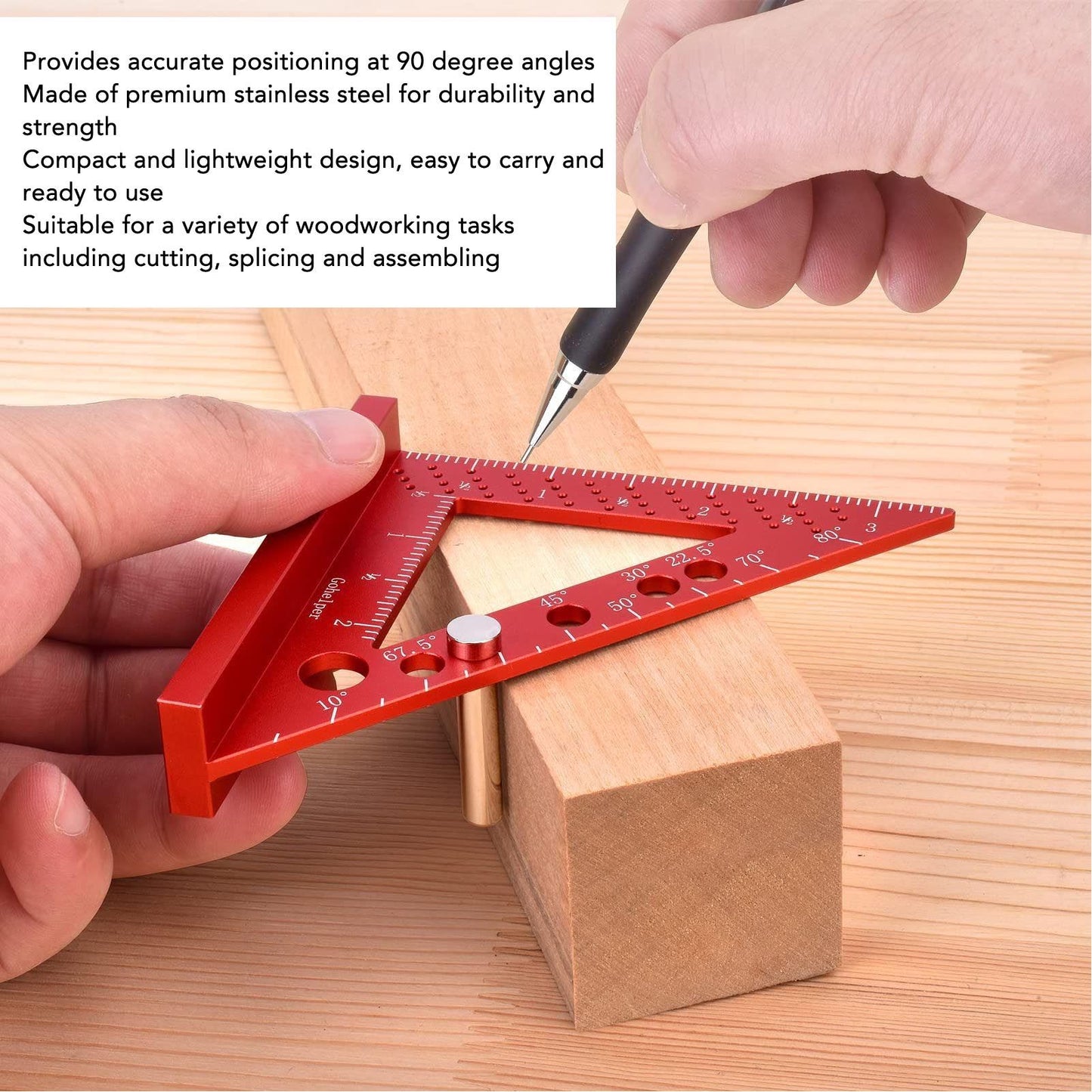 Woodworking Carpenter Square 90 Degree Woodworking Rafter Square Woodworking Square Protractor