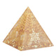 Orgonite Pyramid 6cm Energy Generator Crystal Wire Handmade Pyramid Decor for Positive Energy Wealth Success