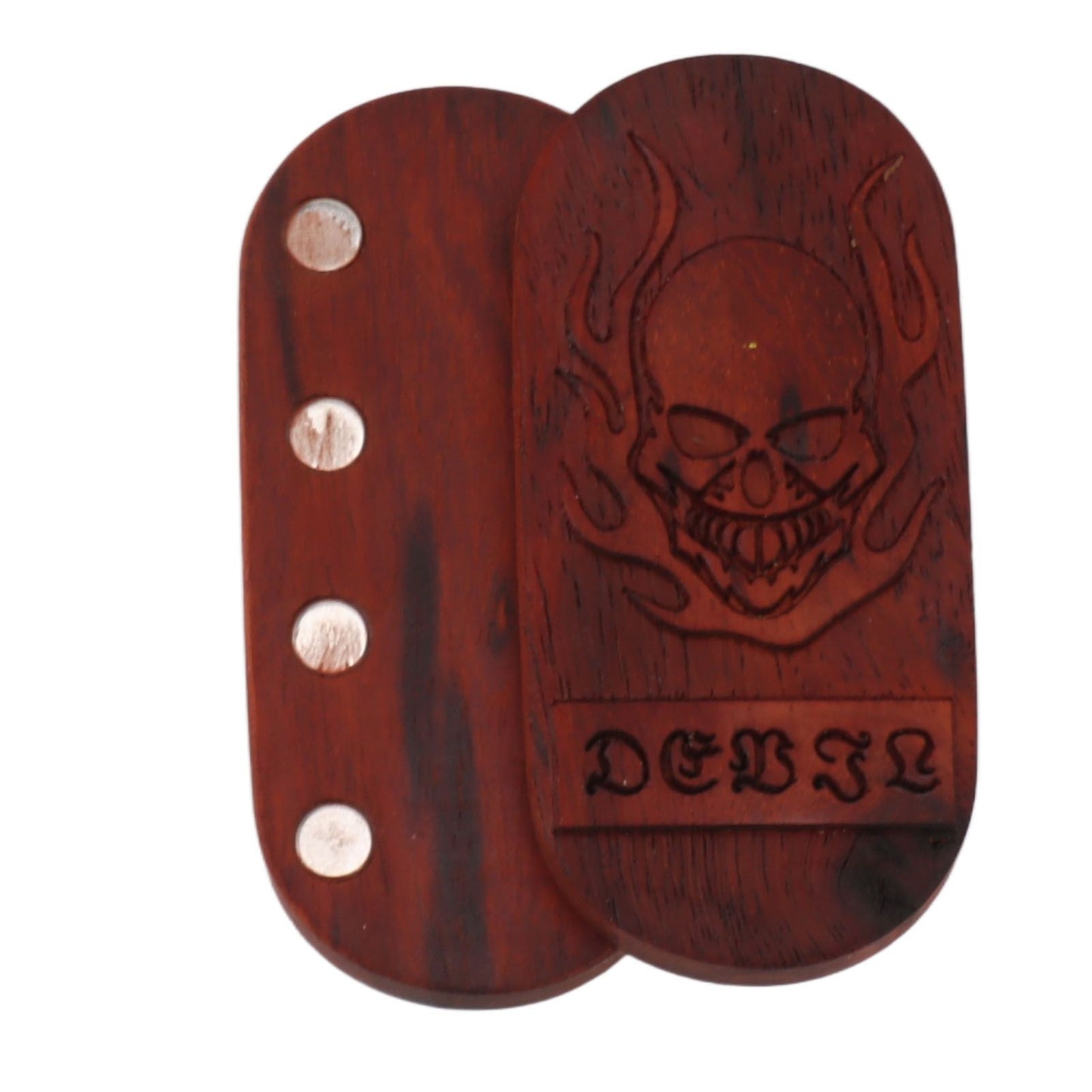 Magnet Finger Stress Relief Slider Wood Finger Stress Relief Toy Wooden Decompression Toy Limiting Demon