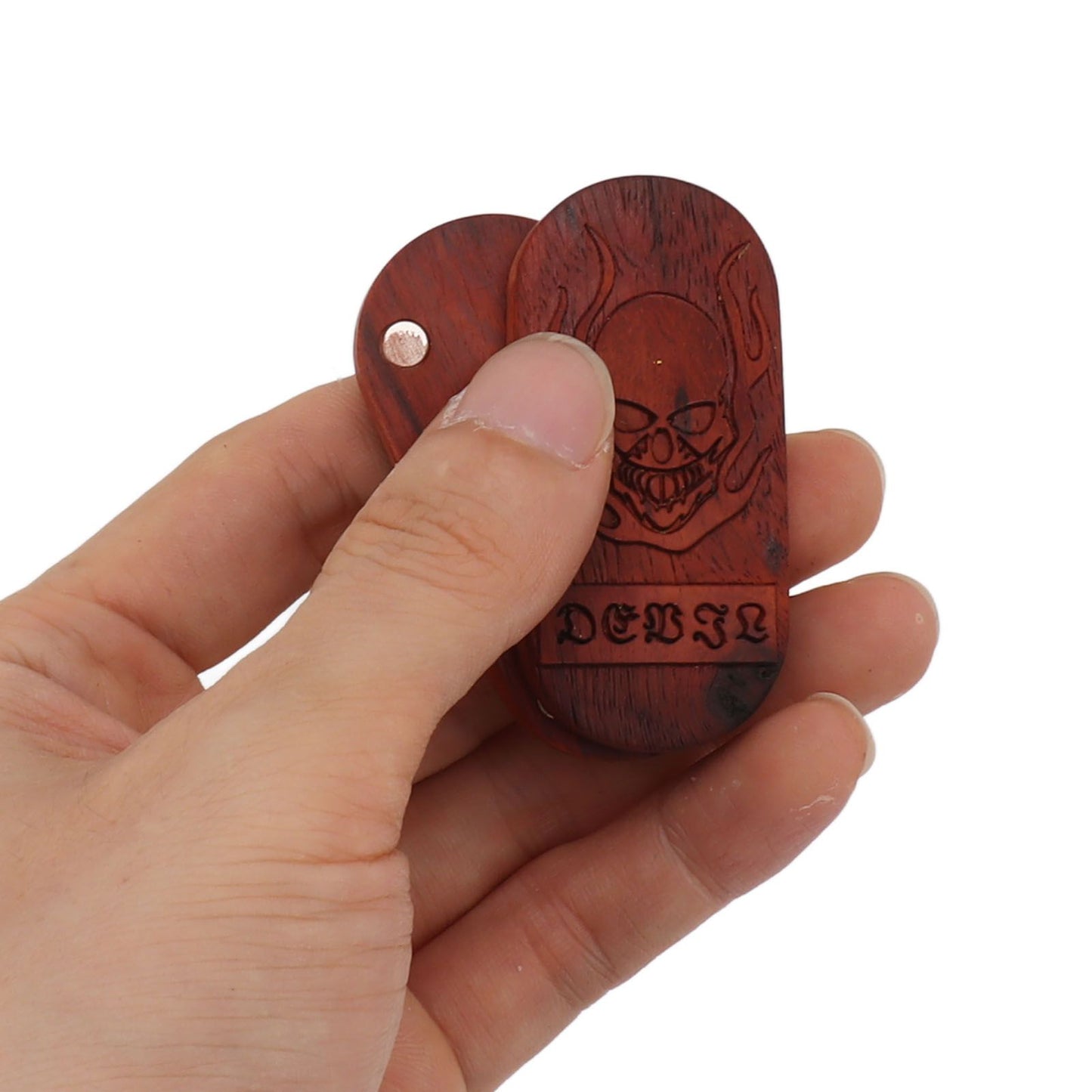 Magnet Finger Stress Relief Slider Wood Finger Stress Relief Toy Wooden Decompression Toy Limiting Demon