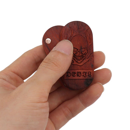 Magnet Finger Stress Relief Slider Wood Finger Stress Relief Toy Wooden Decompression Toy Limiting Demon