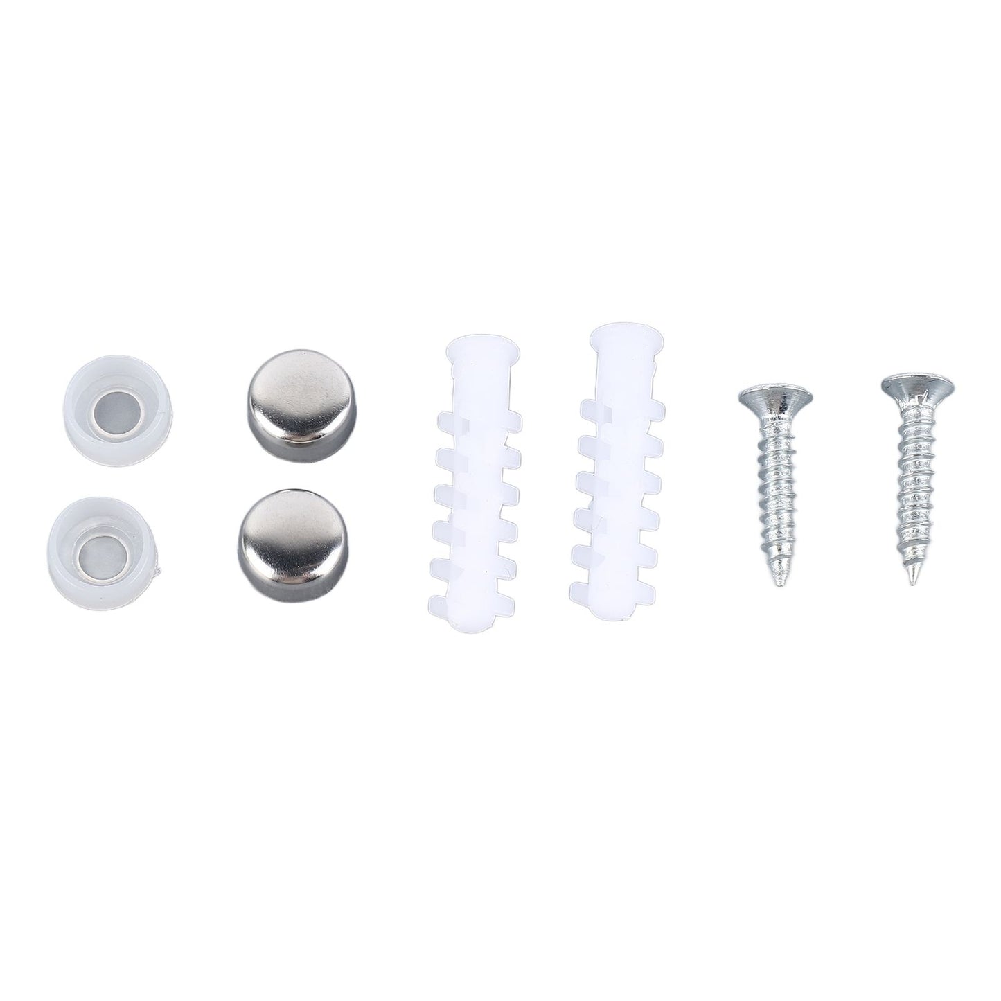 4 Pcs 6 Hooks Stainless Steel Cloak Hanger Wall Mounted Hanging Coat Rack for Laundry Rooms Entryways