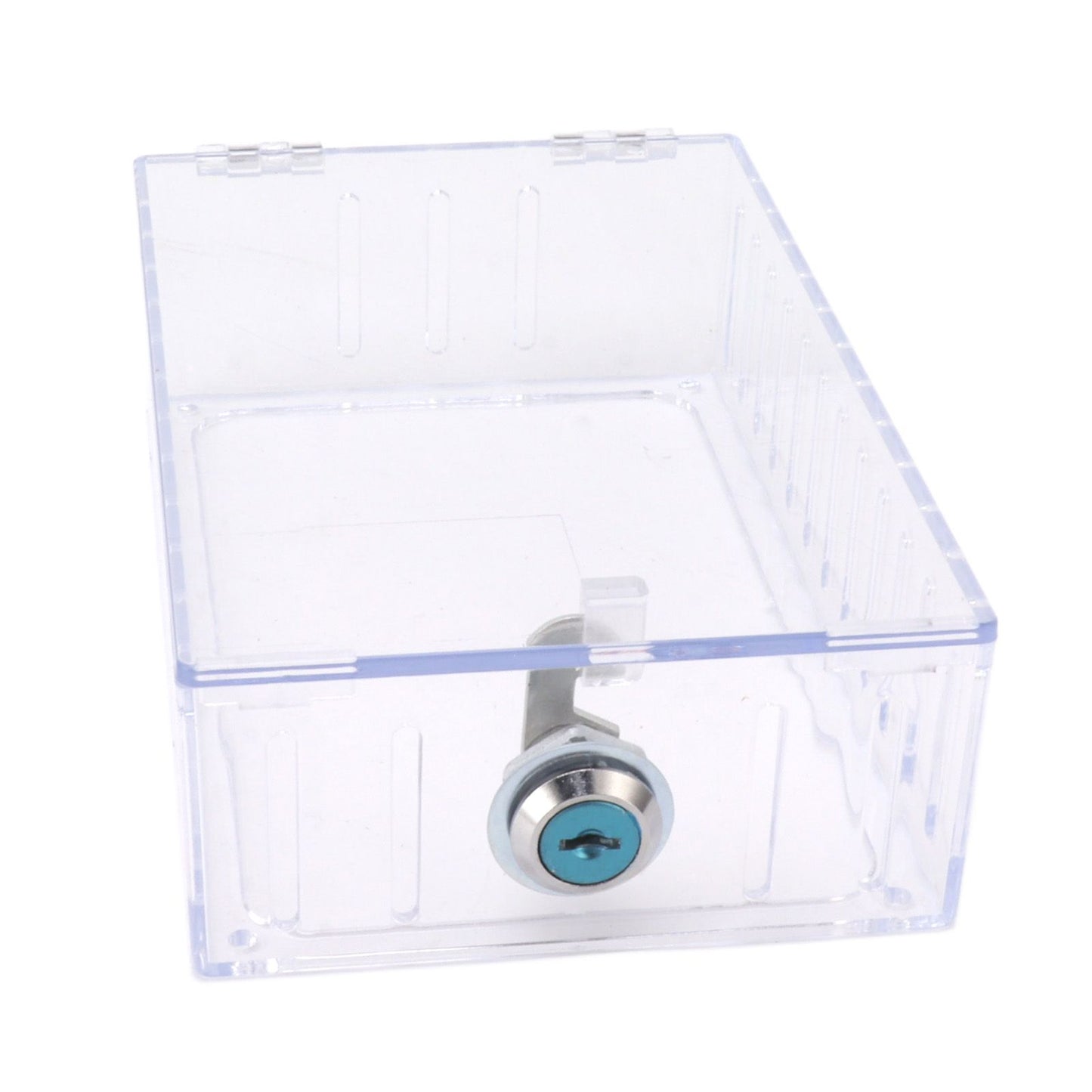 Thermostat Lock Box Large Universal Home Locking Thermostat Guard Clear Cover with Key for Thermostat On Wall