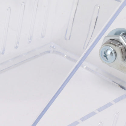 Thermostat Lock Box Large Universal Home Locking Thermostat Guard Clear Cover with Key for Thermostat On Wall