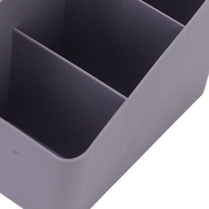 Tissue Box Organizer with Lid Plastic Exquisite Smooth Surface Tissue Desk Organizer for Home Office Purple
