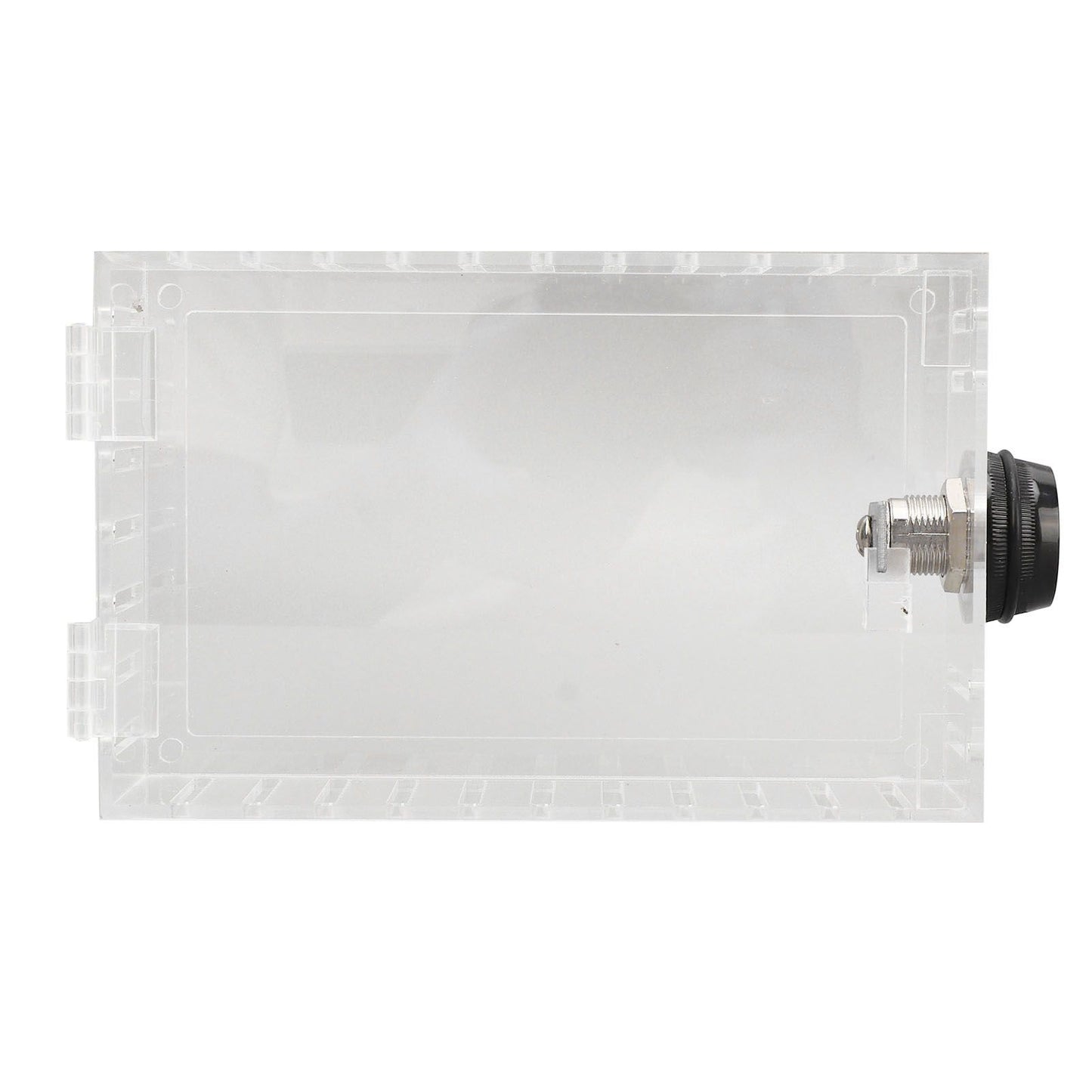 Thermostat Lock Box Universal Large Transparent Thermostat Protective Guard for Thermostat On Wall Coded Lock