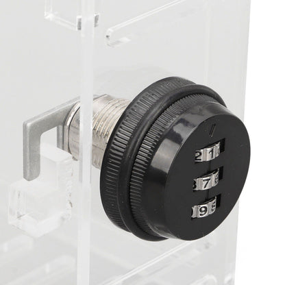 Thermostat Lock Box Universal Large Transparent Thermostat Protective Guard for Thermostat On Wall Coded Lock