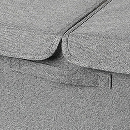 Underwear Socks Storage Organizer with Double Lid Foldable Thick Sock Underwear Storage Case for Socks Bras Ties Towels Dark Gray
