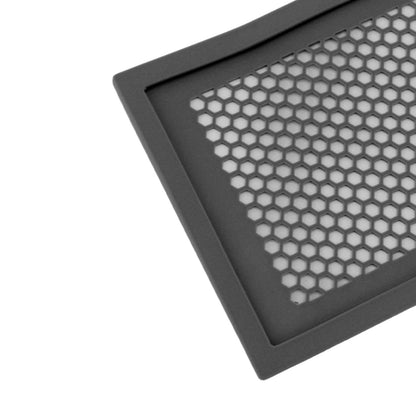 2Pcs Baby Proof Vent Cover Child Proof Safe Soft Silicone for Home Floor Catch Debris Hair Insect Black