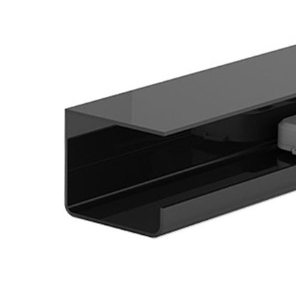 Under Desk Cable Management Tray Reduce Clutter Durability Punch Free Under Desk Power Strip Organizer Black