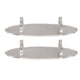 2PCS Pen Holder Display Stand Acrylic Desktop Pen Showcase Rack Organizer for Makeup Brush Paintbrush Home School Office Transparent