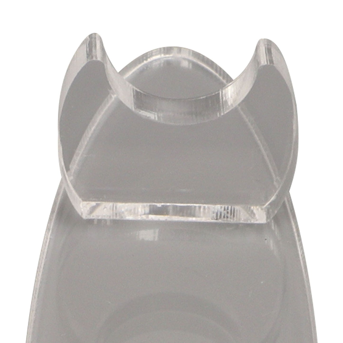 2PCS Pen Holder Display Stand Acrylic Desktop Pen Showcase Rack Organizer for Makeup Brush Paintbrush Home School Office Transparent