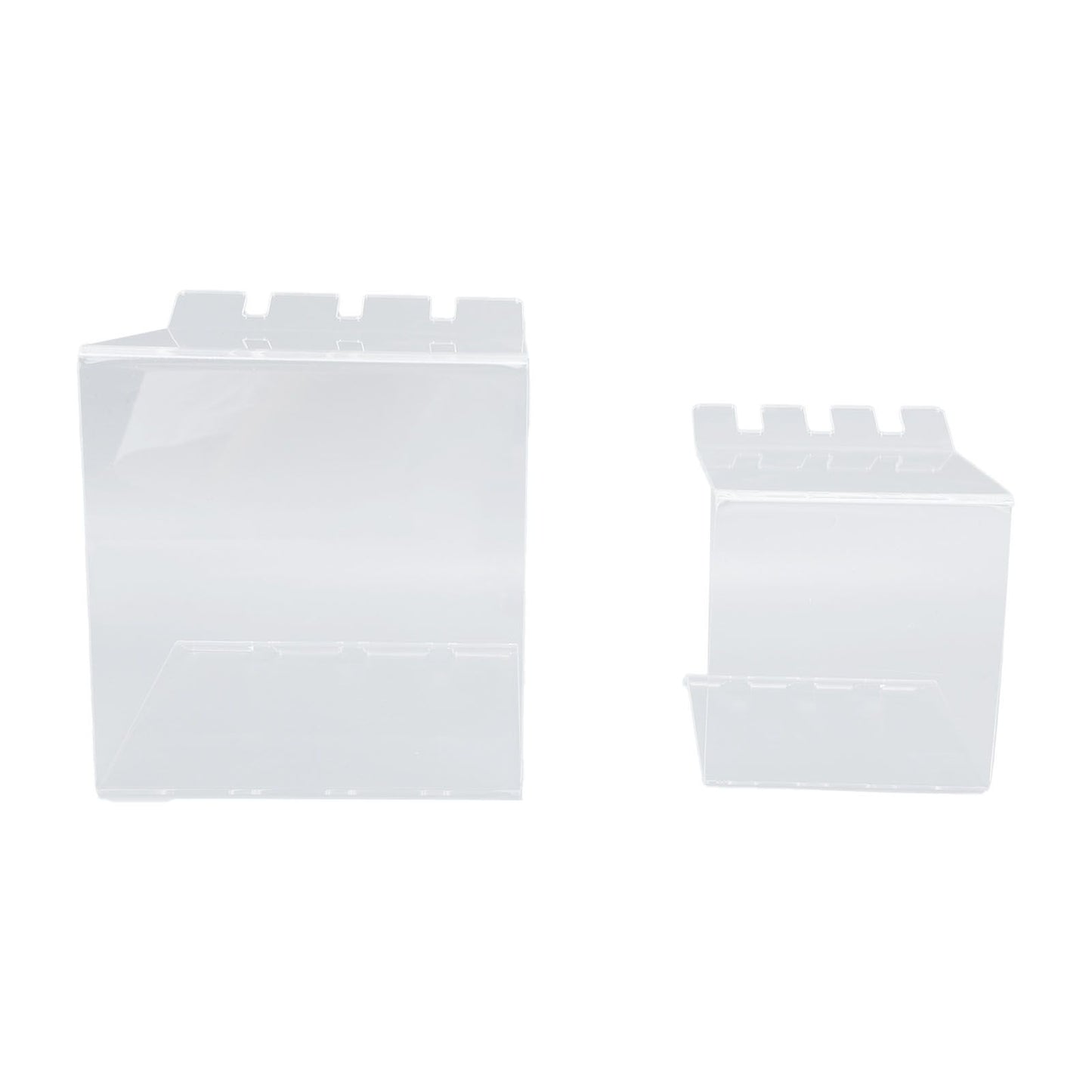 Filling Freezer Bag Stand Acrylic Adjustable Food Storage Bag Stand for Kitchen Organization