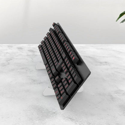 Mechanical Keyboard Storage Stand Multipurpose Detachable Transparent Acrylic Keyboard Display Stand for Office