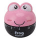 Cartoon Machinery Timer High Accuracy Adjustable 60 Minutes Mechanical Kitchen Cooking Timer for Kitchen Study Pink
