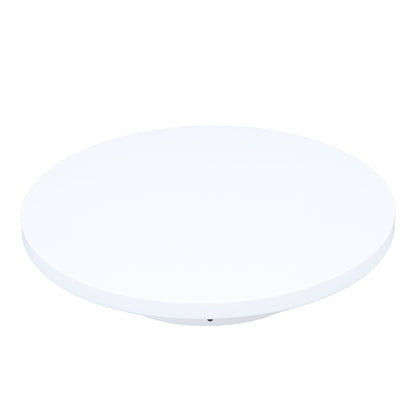Electric Rotating Turntable 2 in 1 Smart Remote Control Jewelry Display Tray Live Streaming Ornaments Display Stand 5V White