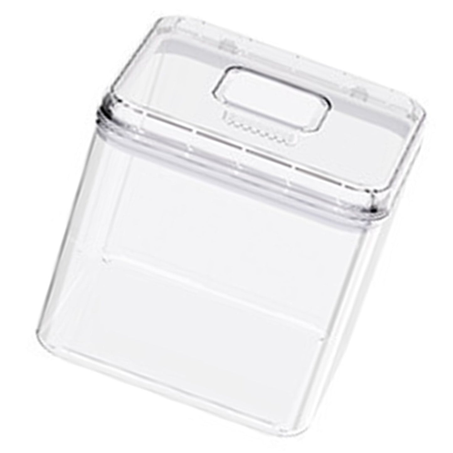 Rice Container Airtight Anti Bugs Moistureproof Hinged Lid Strong Plastic Rice Storage Bin for Family Kitchen White(16.5lb Capacity)