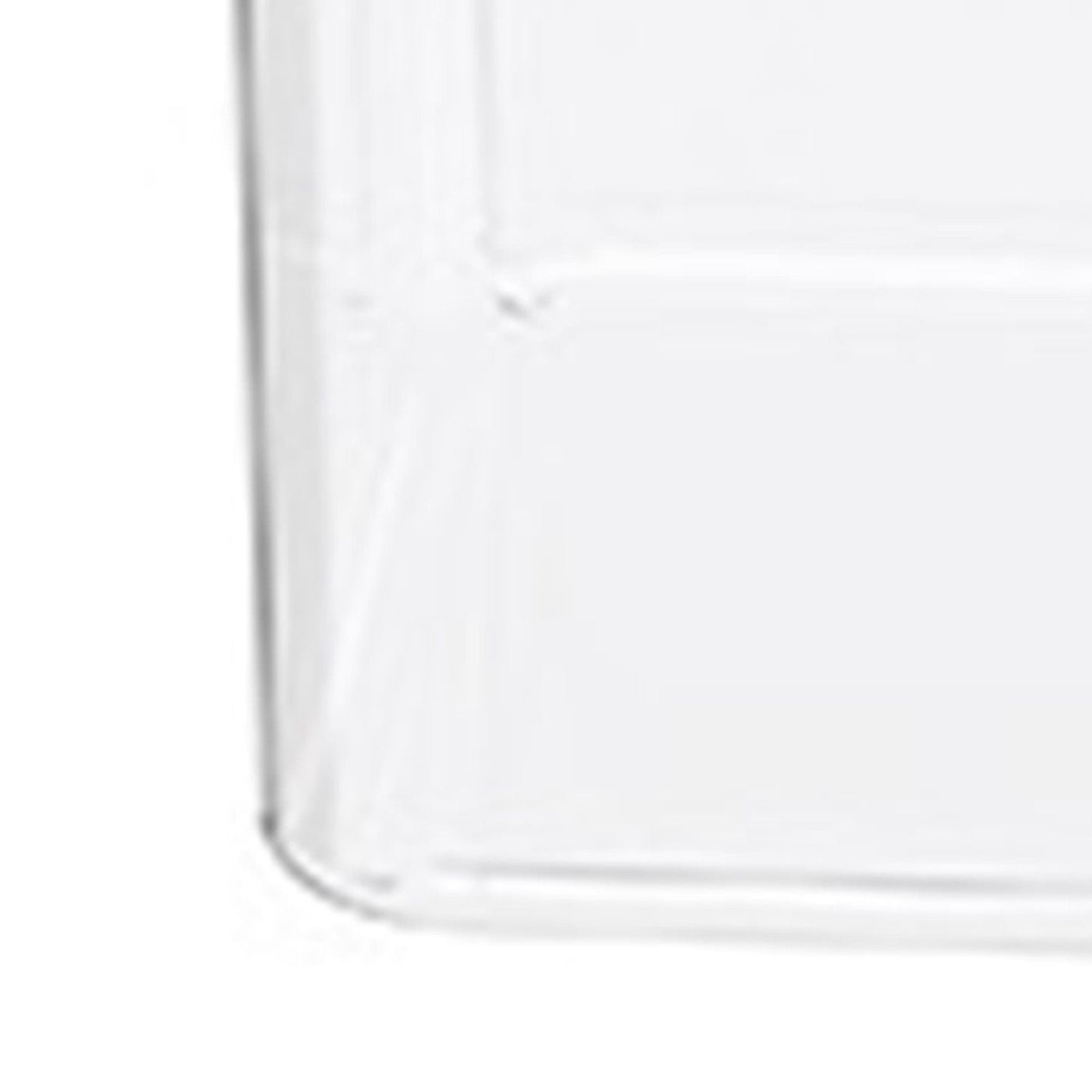 Rice Container Airtight Anti Bugs Moistureproof Hinged Lid Strong Plastic Rice Storage Bin for Family Kitchen White(16.5lb Capacity)