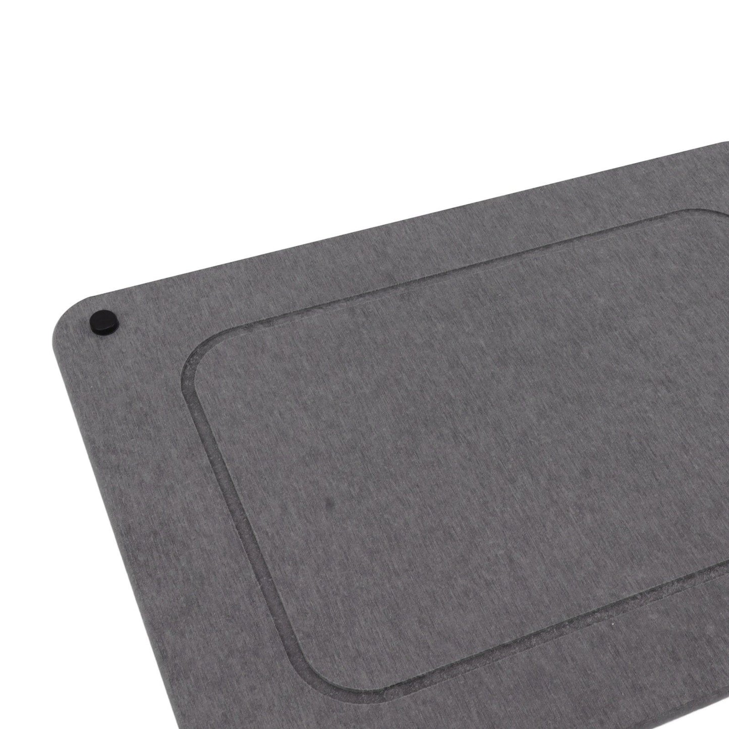 Fast Drying Sink Tray Anti Slip Water Absorption Diatomaceous Earth Sink Caddy Organizer Sponge Holder Stand for Bathroom Kitchen Dining Room Grey