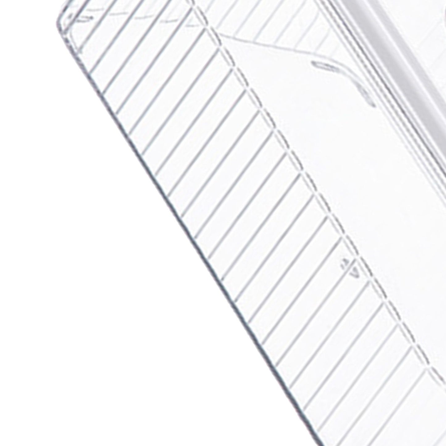 Refrigerator Storage Box with Lids Plastic Transparent Sealed Fridge Food Storage Containers for Fruits Vegetables M