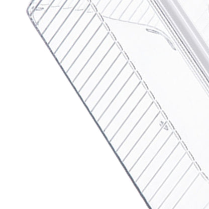 Refrigerator Storage Box with Lids Plastic Transparent Sealed Fridge Food Storage Containers for Fruits Vegetables M