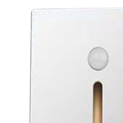 LED Motion Sensor Night Light ABS Small LED Induction Lamp for Bedside Corridor Hallway White