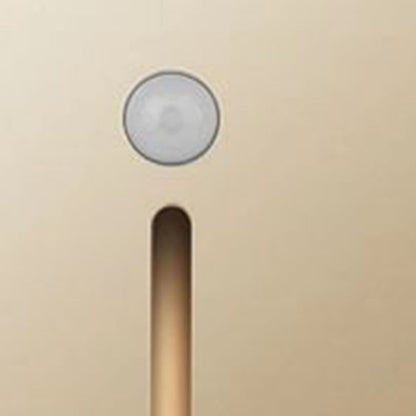 LED Motion Sensor Night Light ABS Small LED Induction Lamp for Bedside Corridor Hallway Gold
