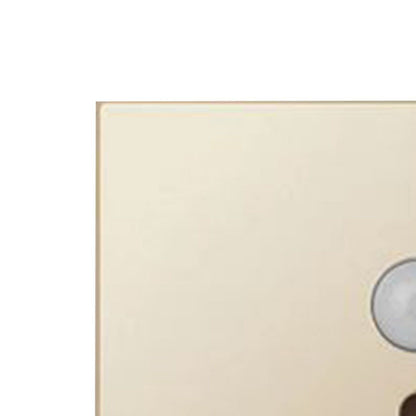 LED Motion Sensor Night Light ABS Small LED Induction Lamp for Bedside Corridor Hallway Gold