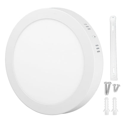 LED Flush Mount Ceiling Light 18W 6000K White Light Ultra Thin Round Flat Panel Ceiling Light for Hallway 85‑265V