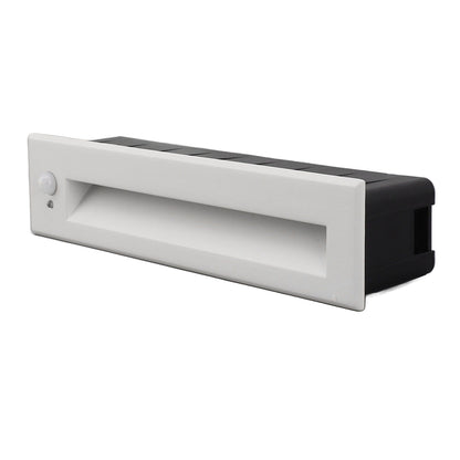 Recessed Sensing Step Light Frosted White LED Stair Light for Hallway Closet Bedroom 110‑240V