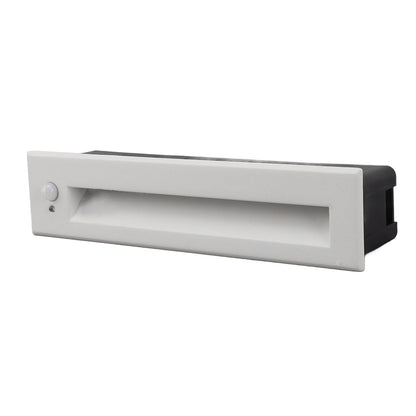 Recessed Sensing Step Light Frosted White LED Stair Light for Hallway Closet Bedroom 110‑240V