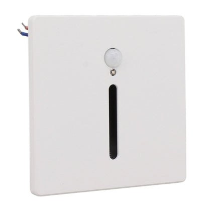 LED Step Light 3W Recessed Motion Seneor Dusk to Dawn Sensor 4000K Stair Light 110‑240V for Indoor Closet Hallway
