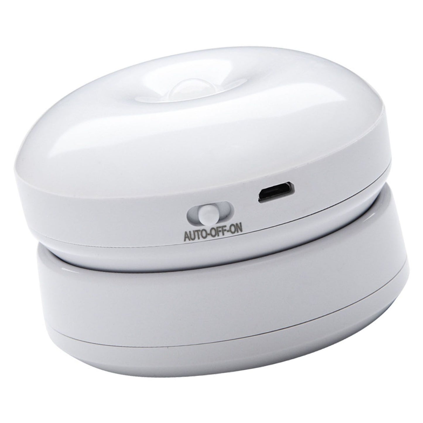 Motion Sensor Night Light 360 Degree Rotation LED Rechargeable Motion Activated Night Light for Stairs Wall Closet Cabinet White Light