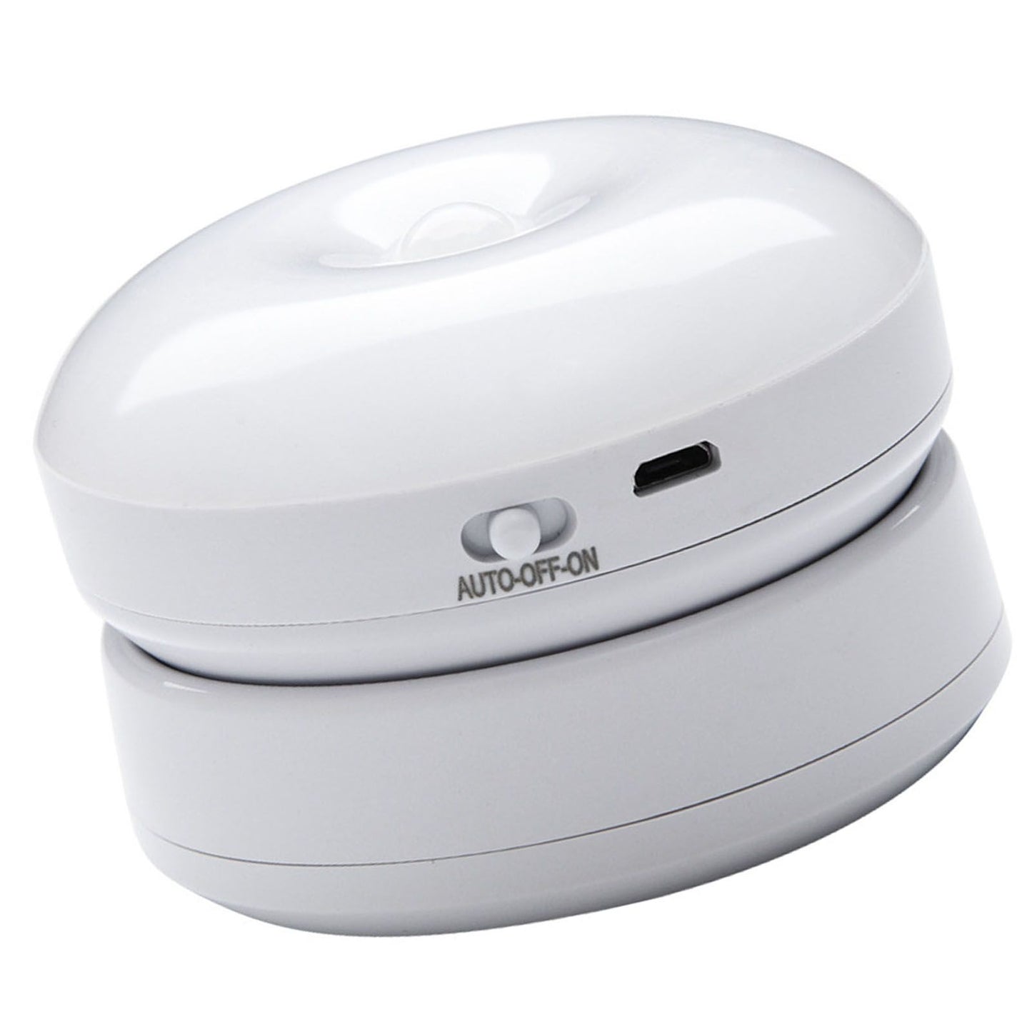 Motion Sensor Night Light 360 Degree Rotation LED Rechargeable Motion Activated Night Light for Stairs Wall Closet Cabinet White Light