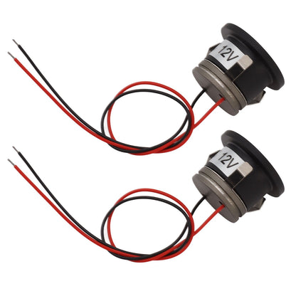 2PCS Recessed Mini LED Spotlight 15 Degrees 1 Watt 80LM Small LED Spotlight for Jewelry Showcase 12VDC