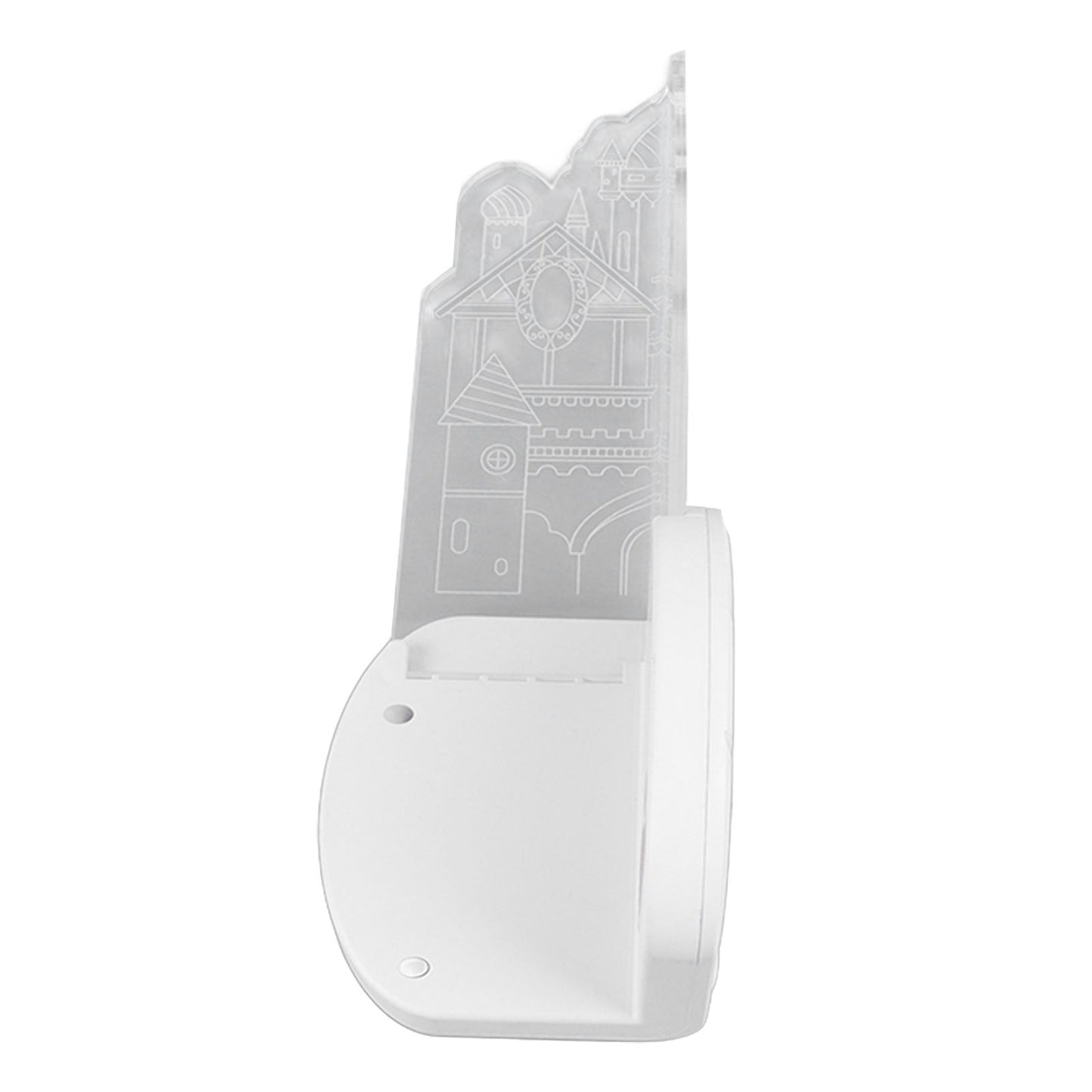 Motion Sensor Castle Night Light USB Charging Castle Wall Corner Nightlight for Hallway Staircase Bedroom