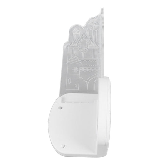 Motion Sensor Castle Night Light USB Charging Castle Wall Corner Nightlight for Hallway Staircase Bedroom