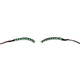 LED False Eyelashes Light Lightweight Stylish Reliable Luminous False Eyelashes Light for Party Bars Nightclubs Halloween Green
