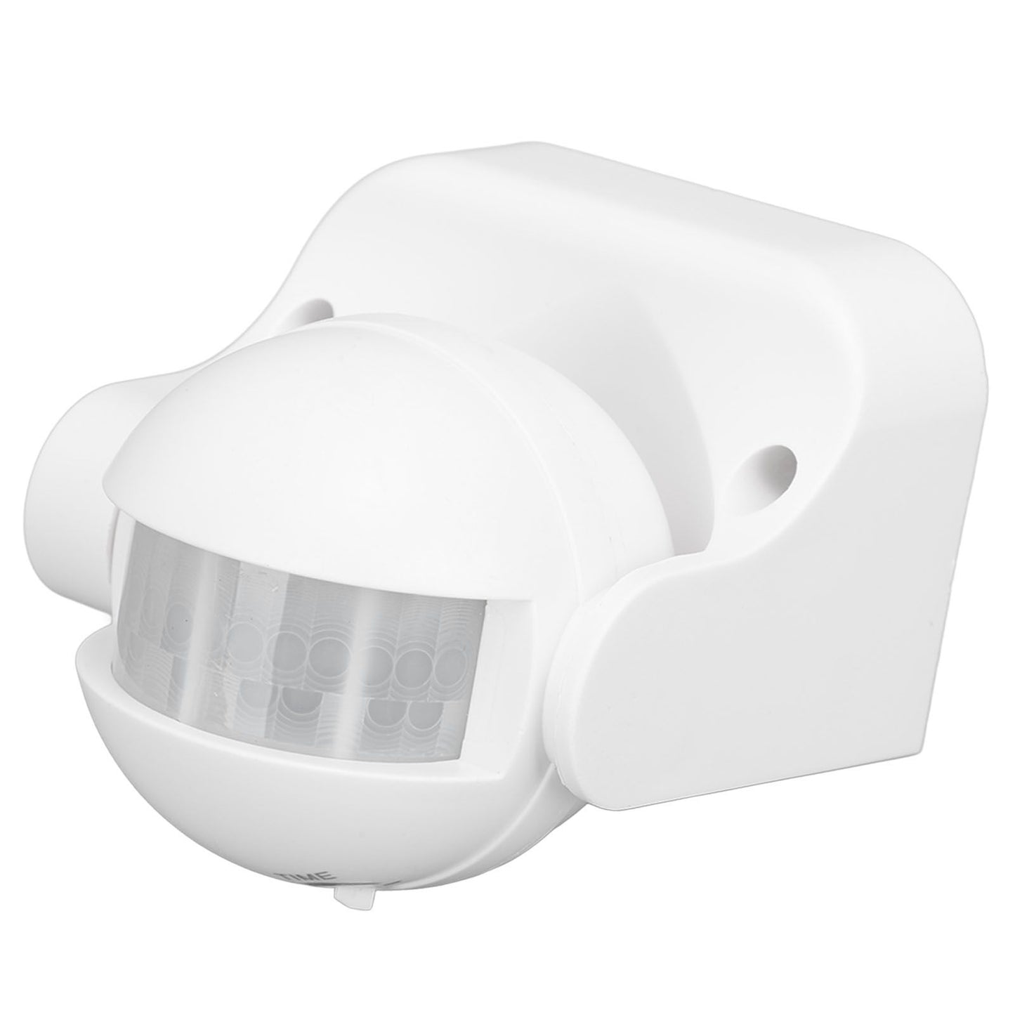 Wall Mounted Motion Sensor Automatic Dusk to Dawn Spherical PIR Sensor Outdoor Motion Sensing Switch for Home Security LED Light AC 110 to 240V White