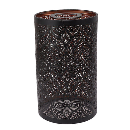 Wrought Iron Lamp Shade Iron Detachable Hollow Carved Modern Lampshade for E27 E26 Lamp Bulbs